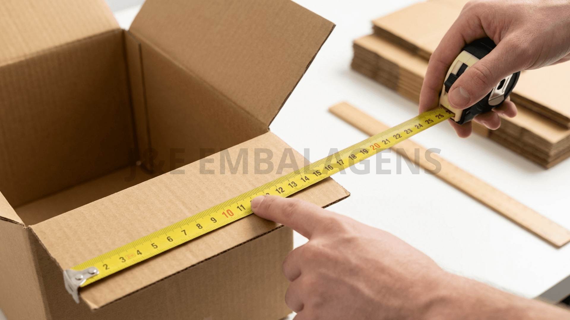 Como Medir Corretamente uma Caixa de Papelão: Guia Definitivo